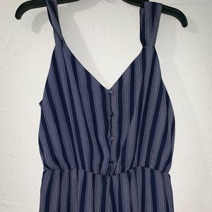 navy striped jumper